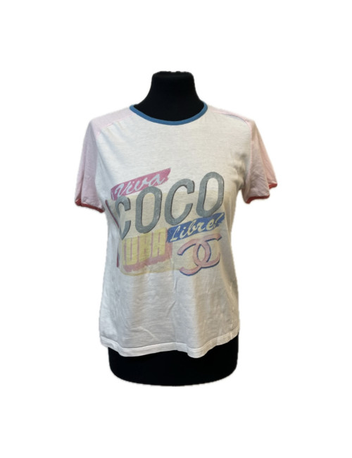 T Shirt CHANEL Viva Coco Libre Métiers d'Art Cuba
