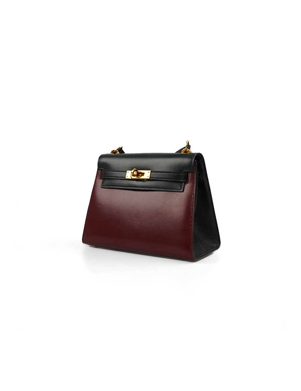 Mini Kelly HERMÈS box tricolor