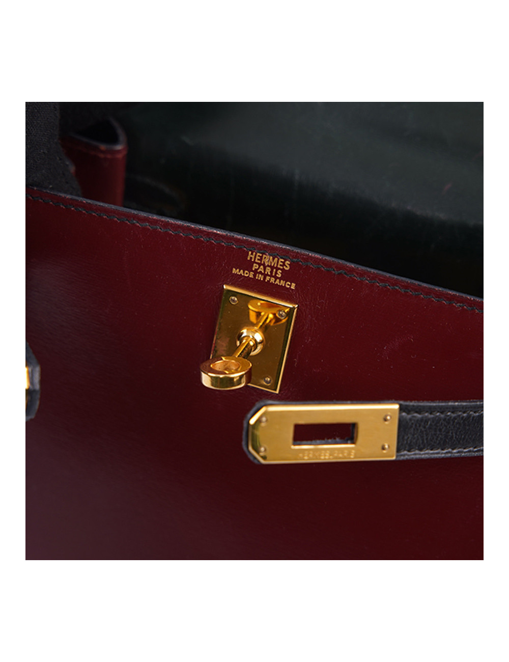 Mini Kelly HERMÈS box tricolor