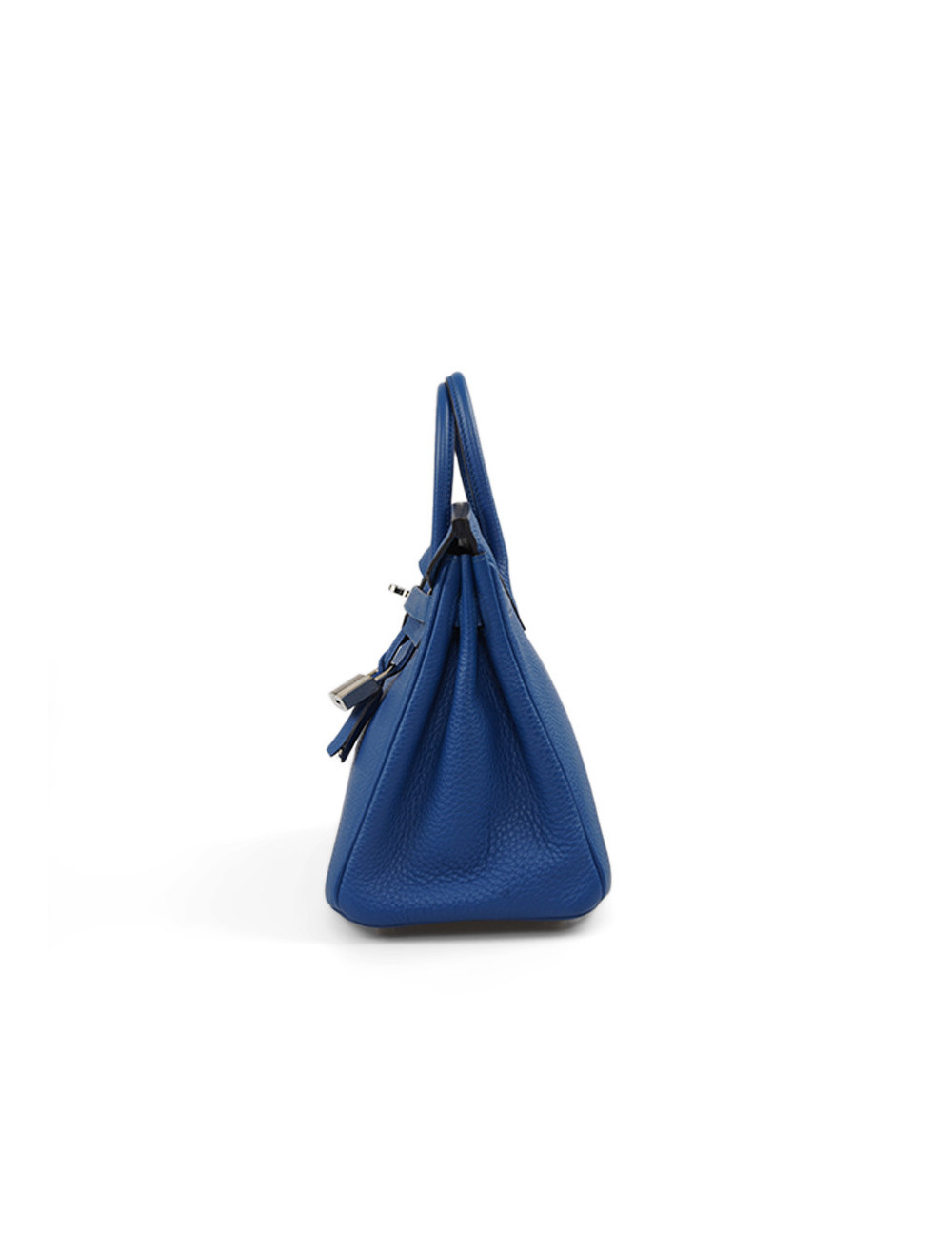 Birkin 25 HERMES Togo bleu royal