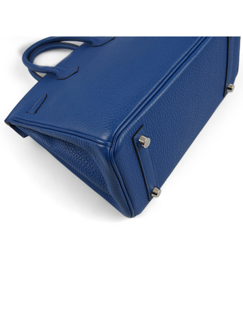 HERMES Birkin bag  25 Togo Royal blue