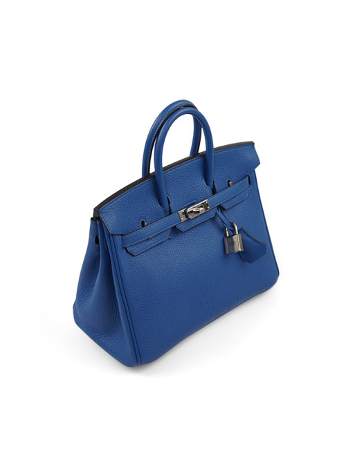 HERMES Birkin bag  25 Togo Royal blue