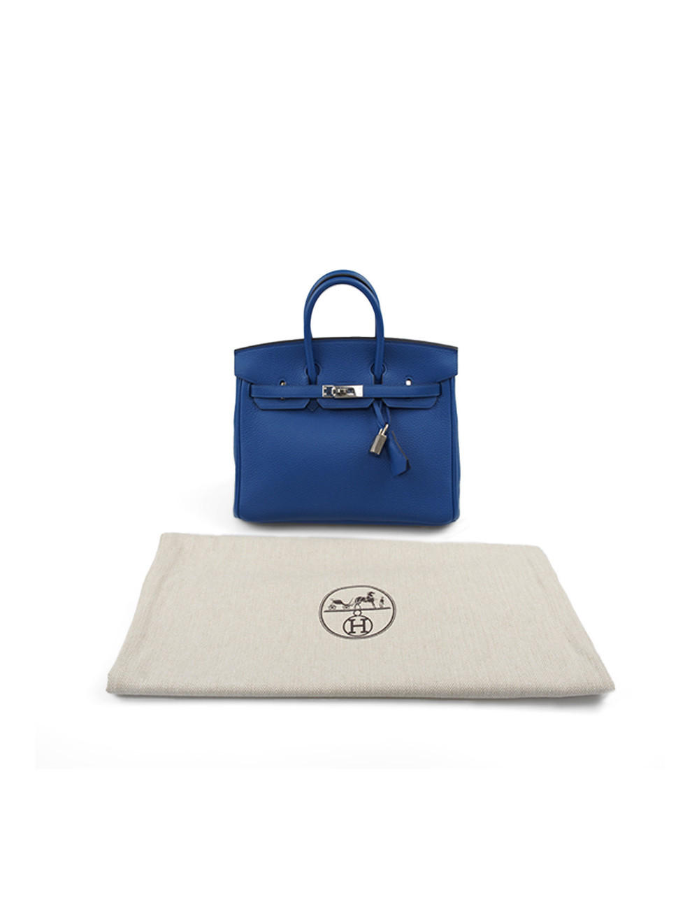 HERMES Birkin bag  25 Togo Royal blue