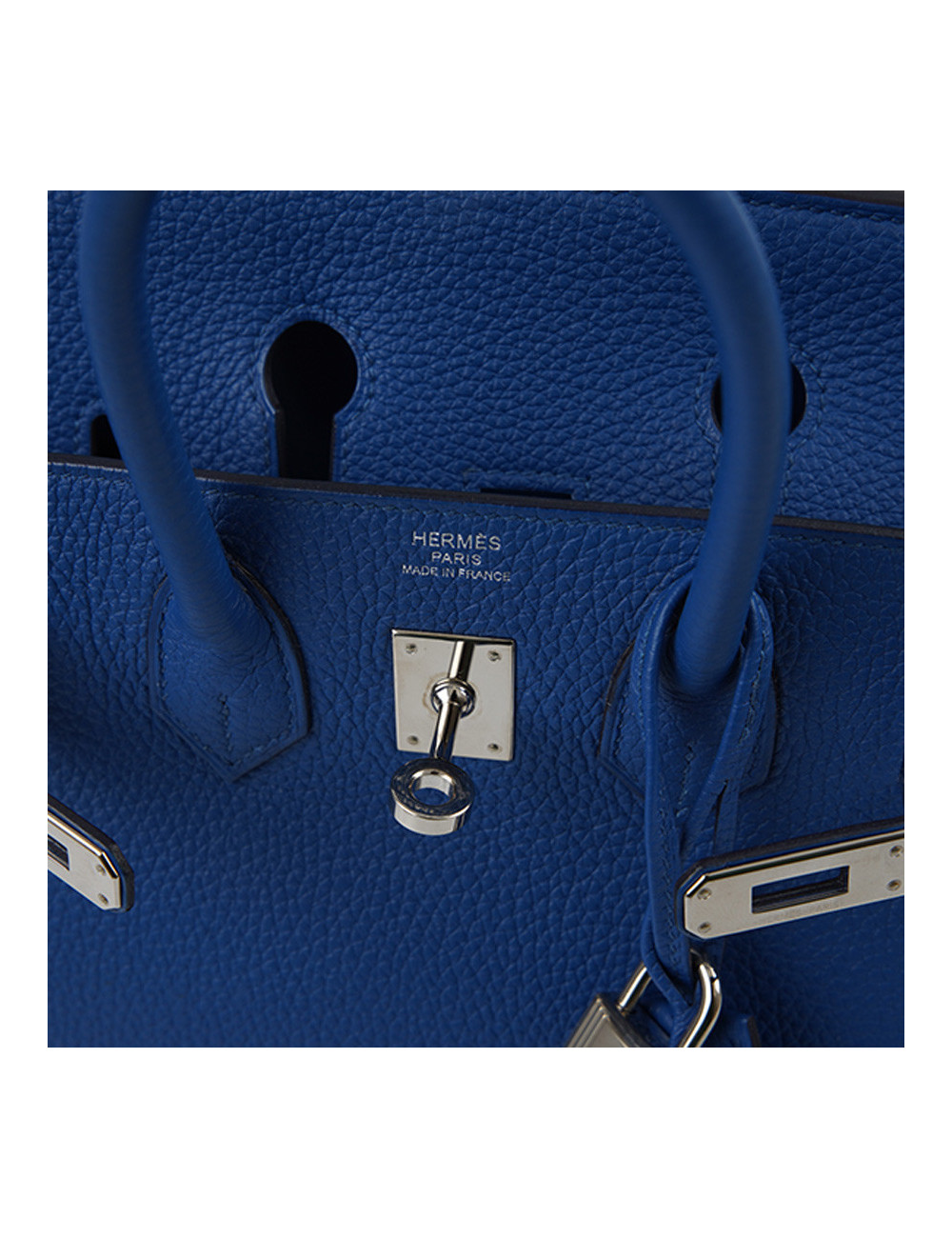 HERMES Birkin bag  25 Togo Royal blue