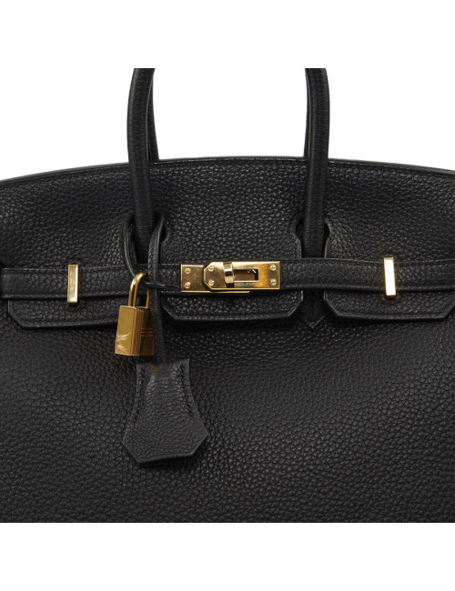 Birkin 25 HERMES Togo noir