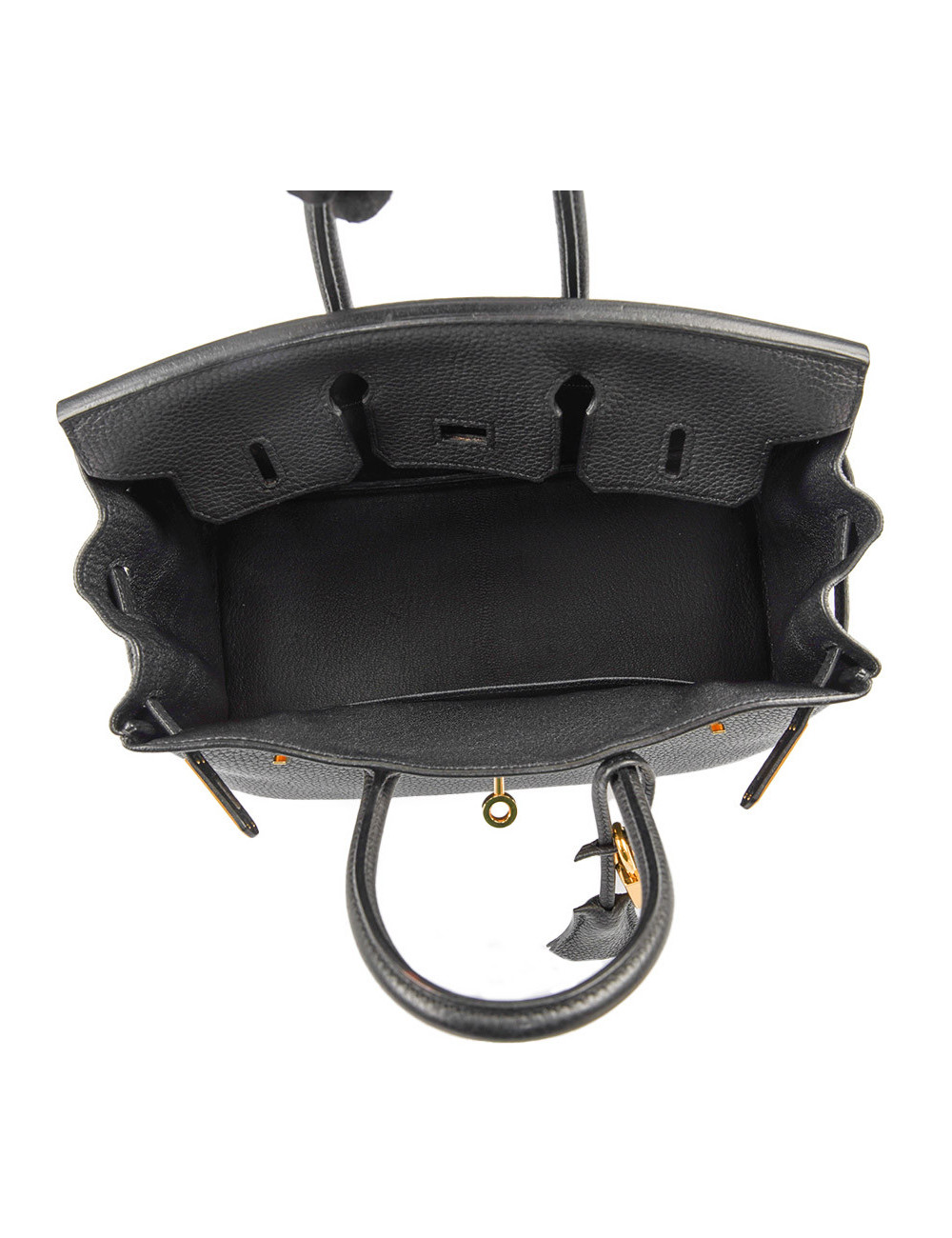 Birkin 25 HERMES Togo noir