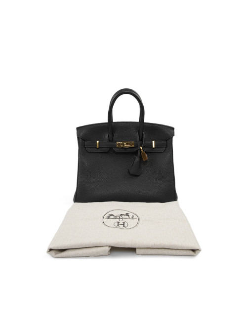 Birkin 25 HERMES Togo noir