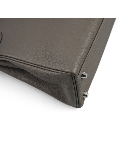 Kelly II 25HERMES Togo gris Meyer