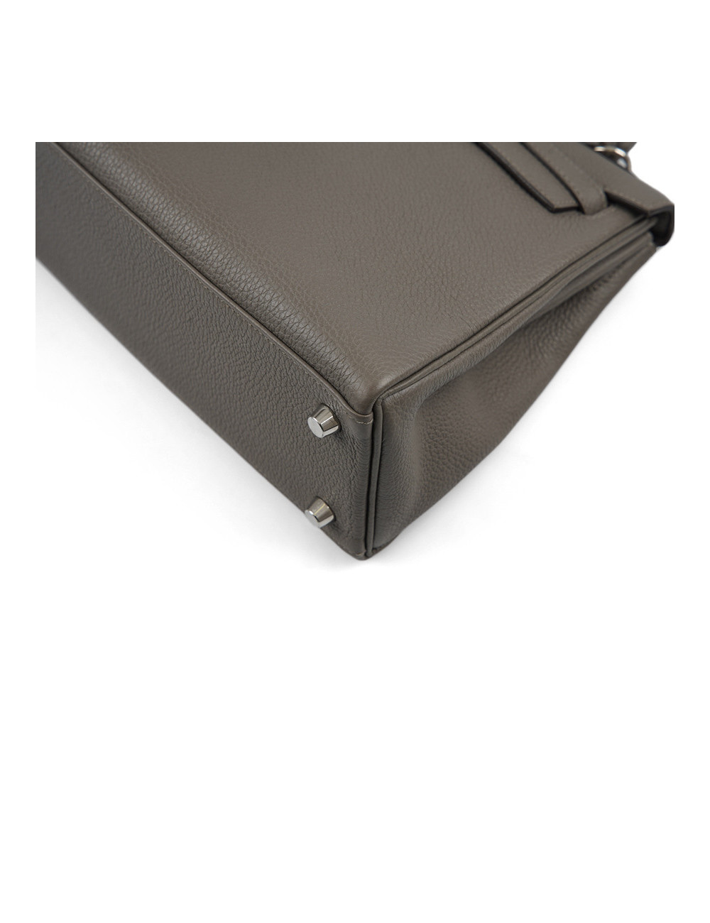 Kelly II 25HERMES Togo gris Meyer