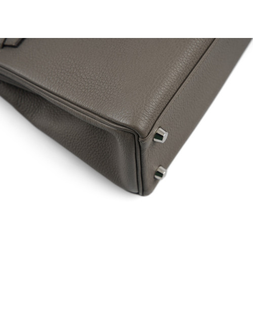 Kelly II 25HERMES Togo gris Meyer