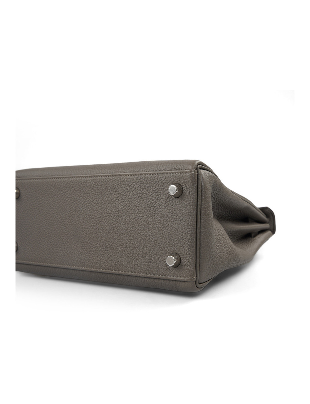 Kelly II 25HERMES Togo gris Meyer
