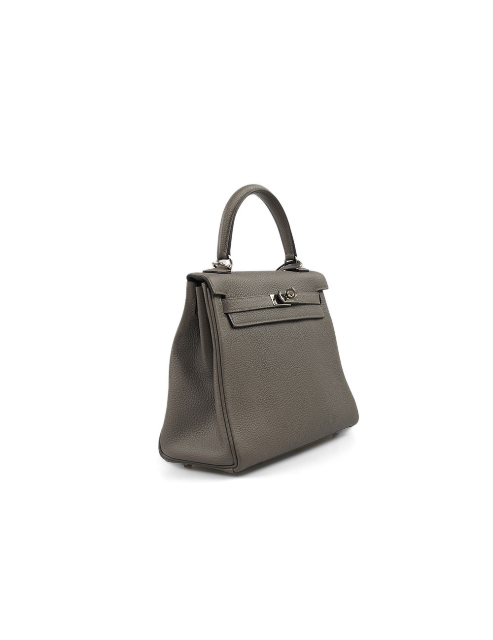 Kelly II 25HERMES Togo gris Meyer