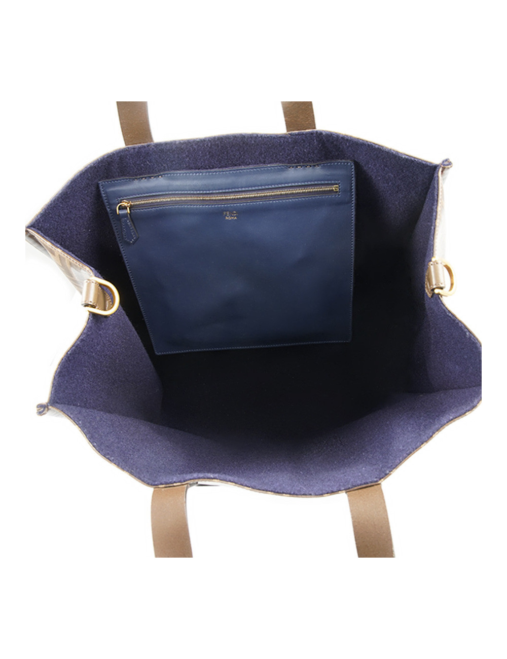 Sac cabas FENDI ROMA toile monogramme