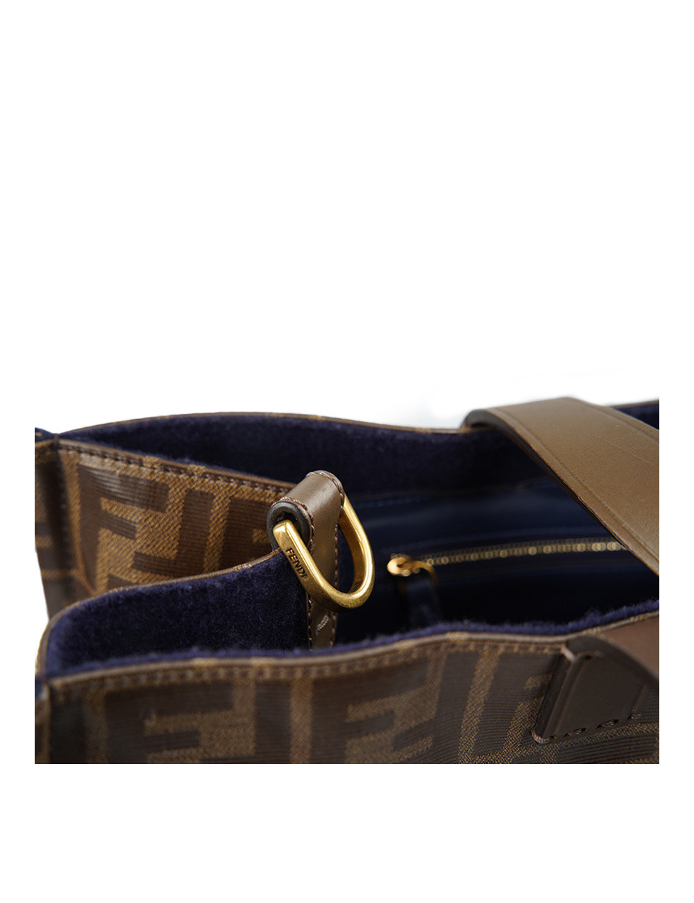 Sac cabas FENDI ROMA toile monogramme