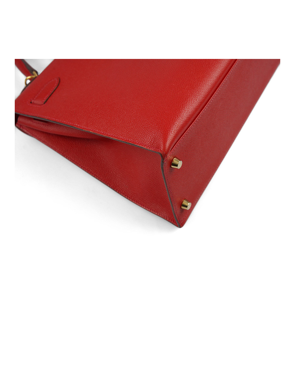 Kelly II sellier HERMES 32 Epsom rouge casaque