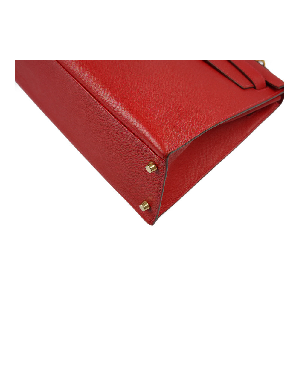 Kelly II sellier HERMES 32 Epsom rouge casaque