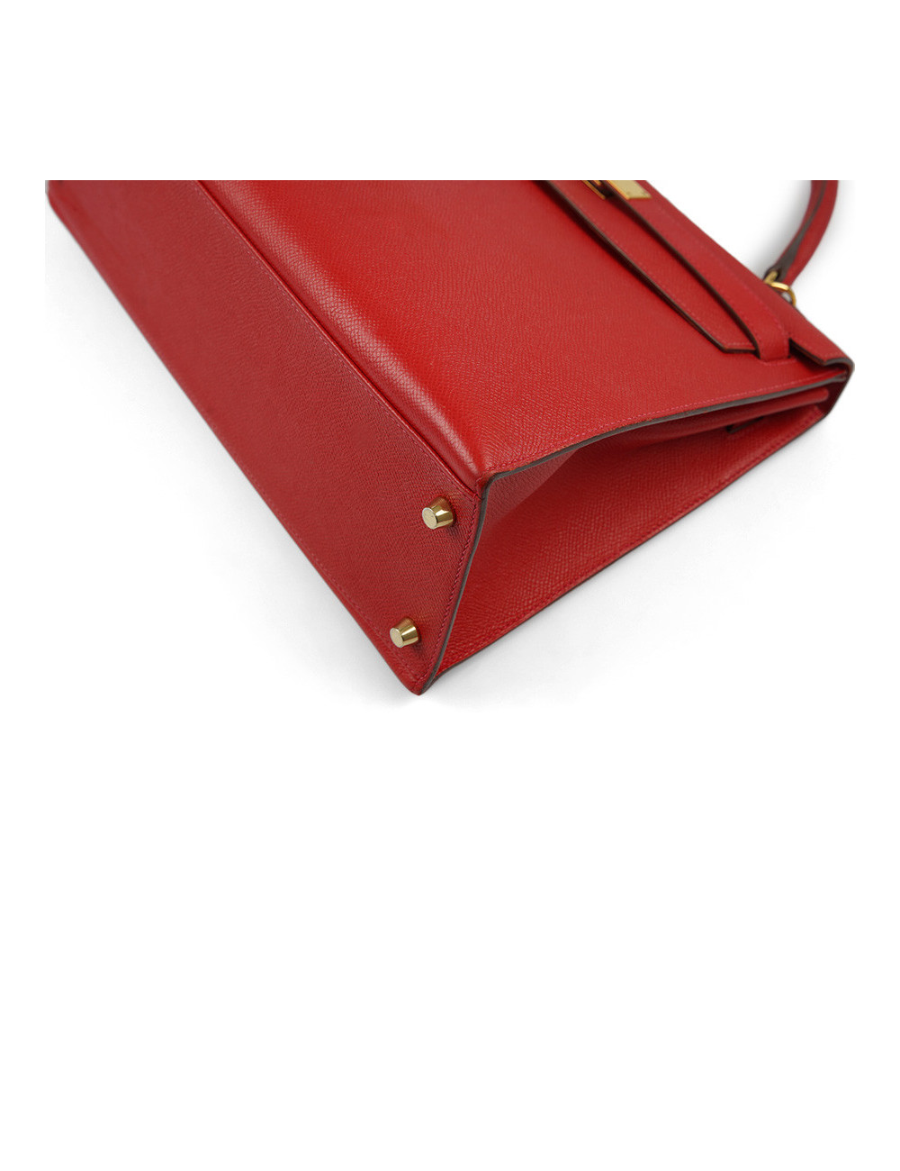 Kelly II sellier HERMES 32 Epsom rouge casaque
