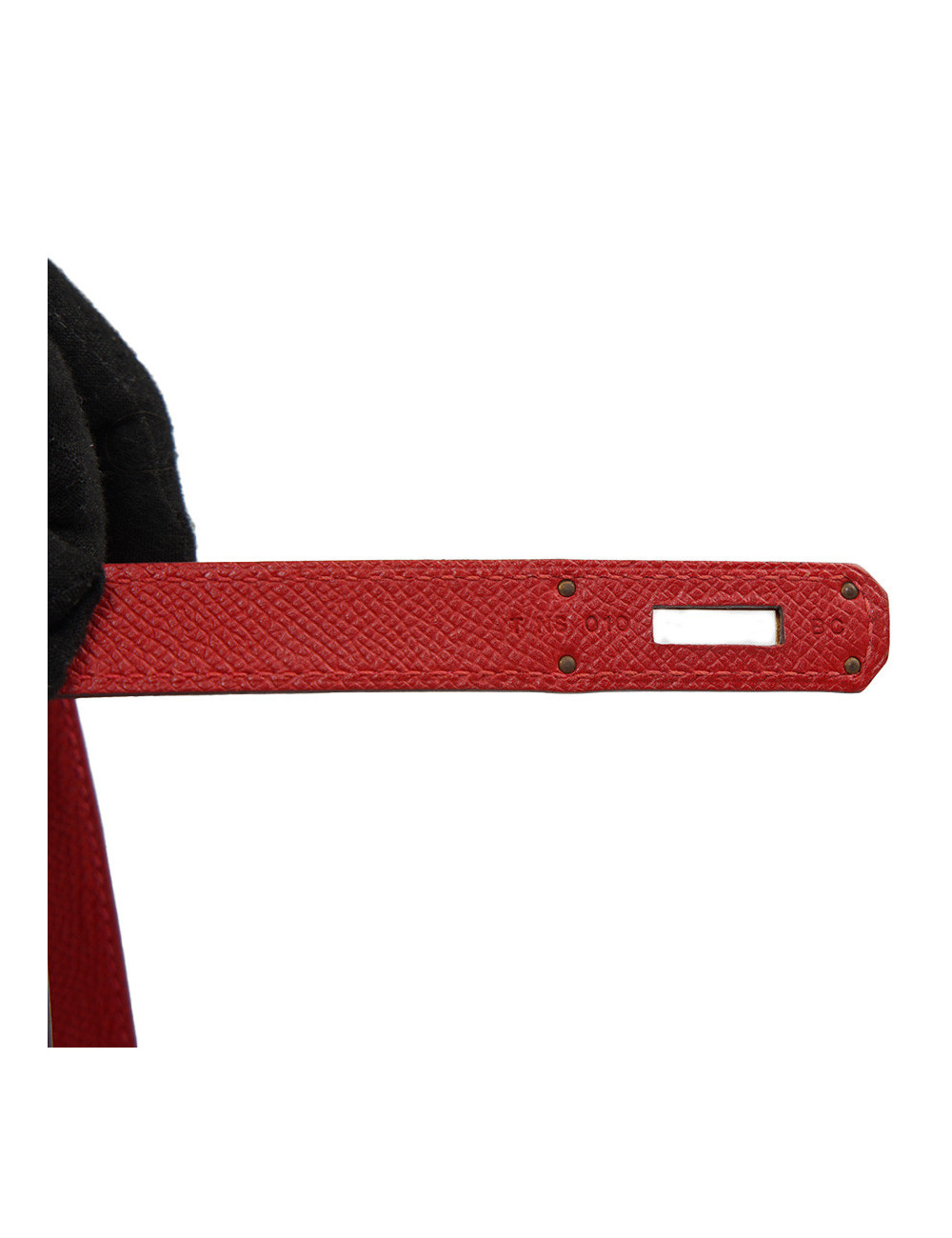 Kelly II sellier HERMES 32 Epsom rouge casaque