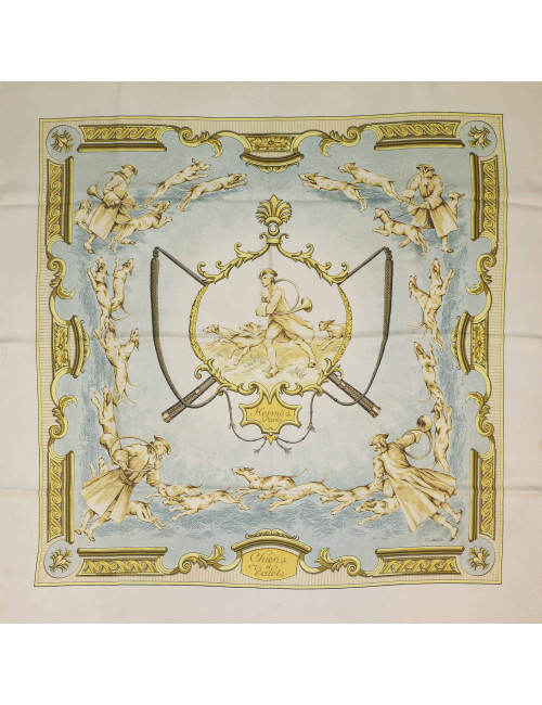 Carré HERMES Chiens et Valets