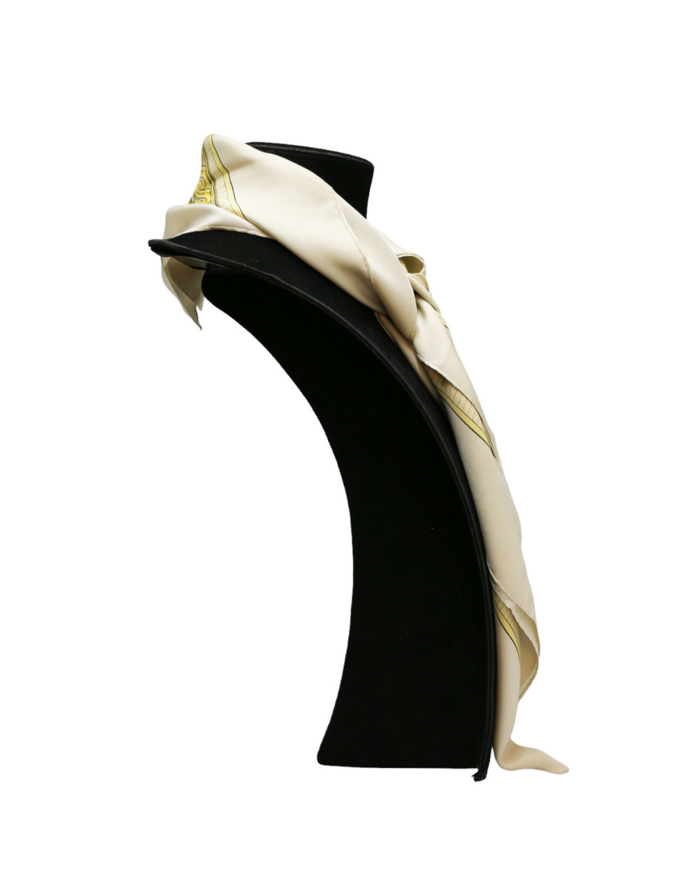 HERMES Chiens et Valets silk square scarf