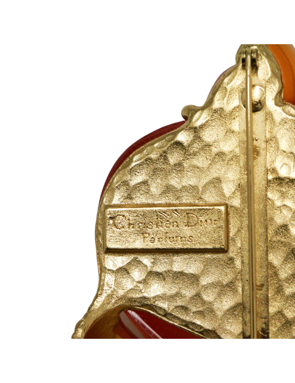 Imposante broche CHRISITAN DIOR coquillage