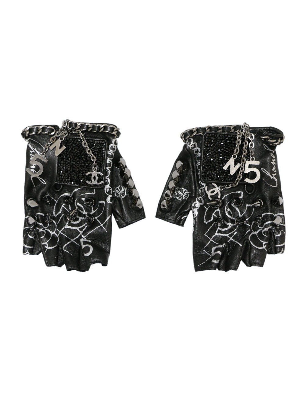 Mitaines CHANEL T 7,5 "The little black glove"