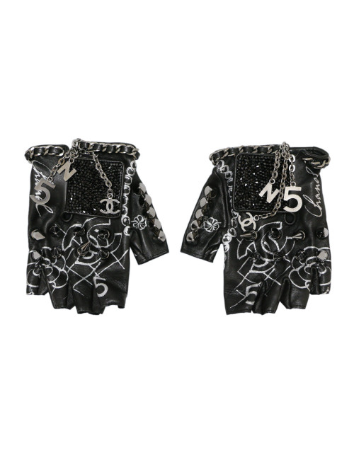 Mitaines CHANEL T 7,5 "The little black glove"