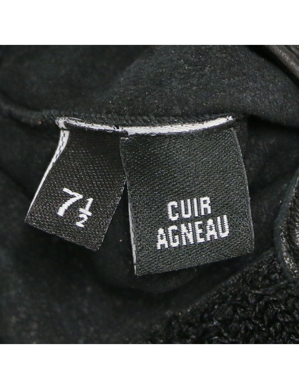 Mitaines CHANEL T 7,5 "The little black glove"