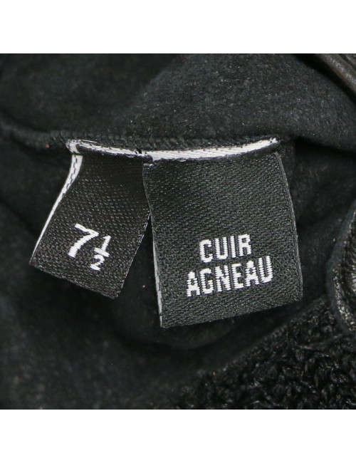 Mitaines CHANEL T 7,5 "The little black glove"