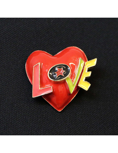 Broche LOVE CHRISTIAN LACROIX 2