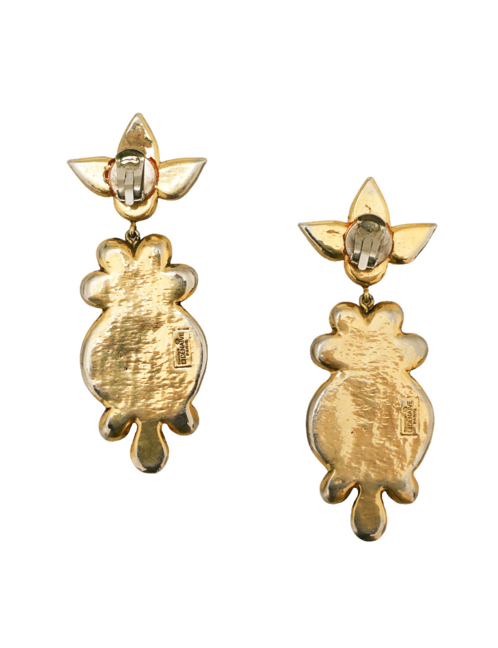 Clips pendants D DENAIVE résine 