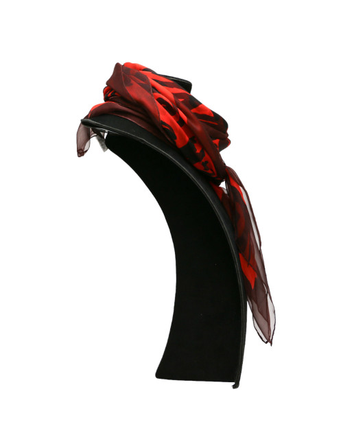 Grand carré CHRISTIAN LACROIX voile de soie