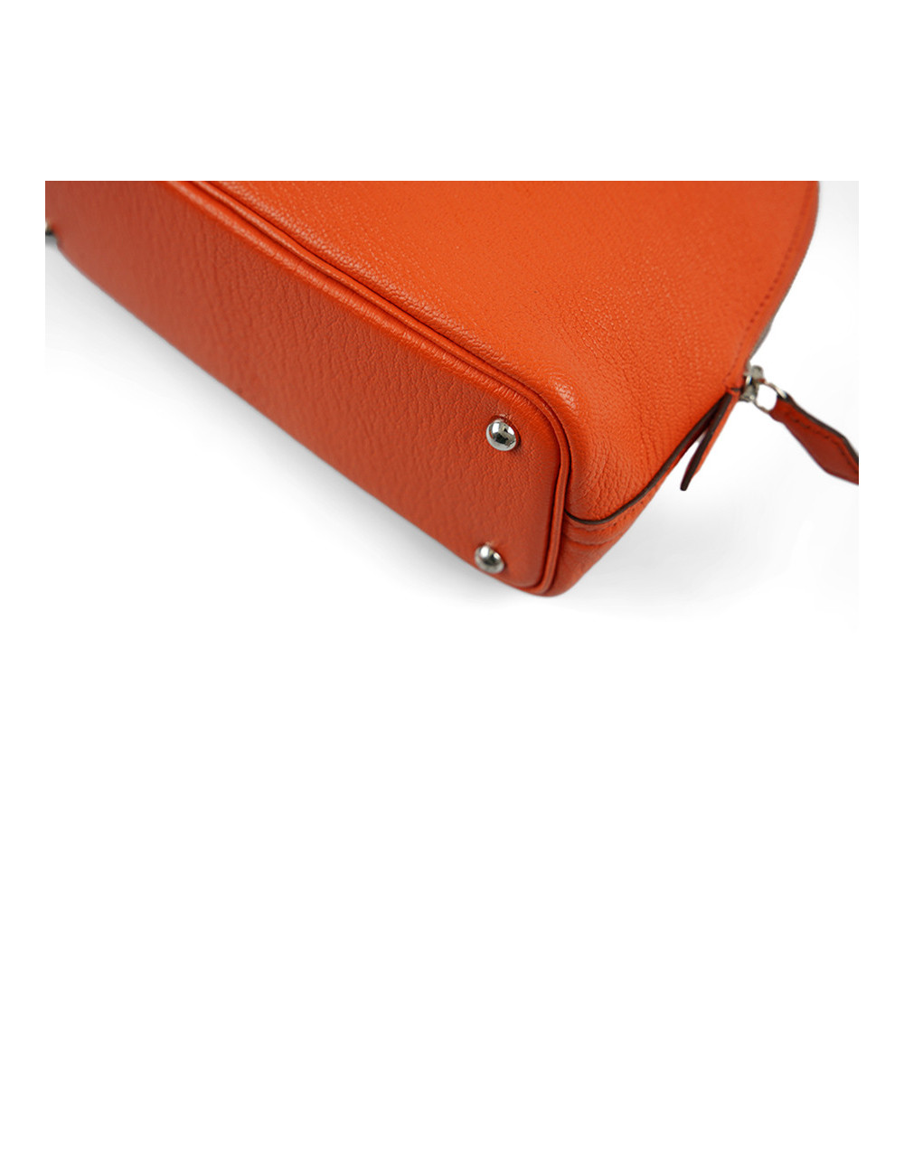 HERMES Mini Bolide goat Myzore orange Poppy