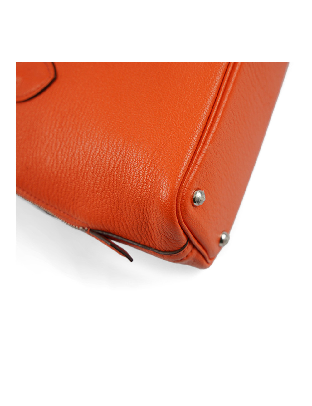 HERMES Mini Bolide goat Myzore orange Poppy