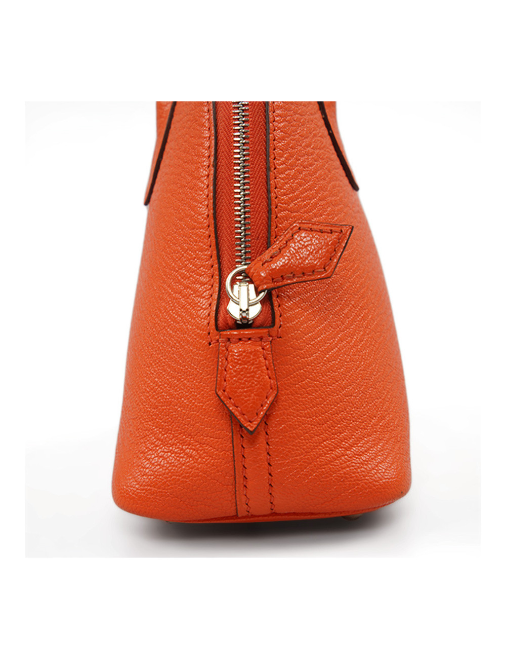 HERMES Mini Bolide goat Myzore orange Poppy