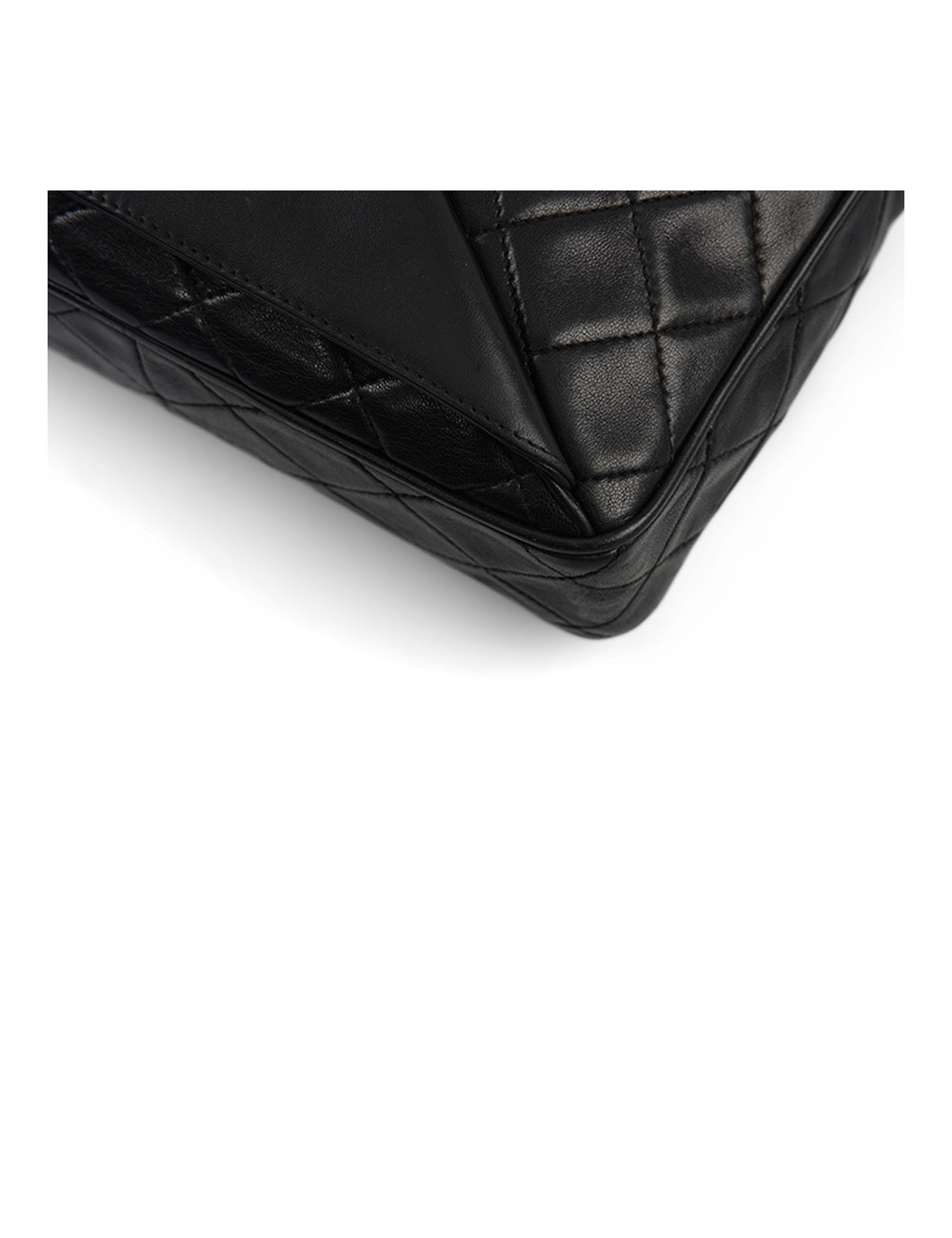 Sac vintage Caméra Chanel cuir d'agneau