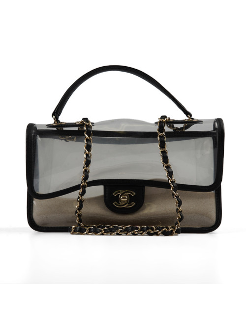Sac sable transparent CHANEL saison 2019