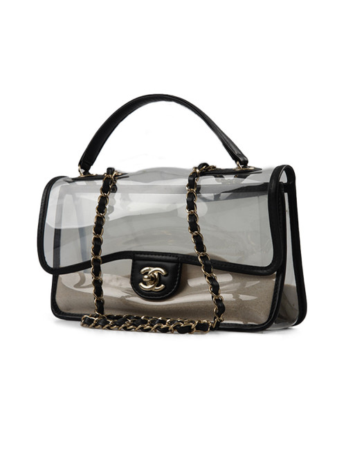 Sac sable transparent CHANEL saison 2019