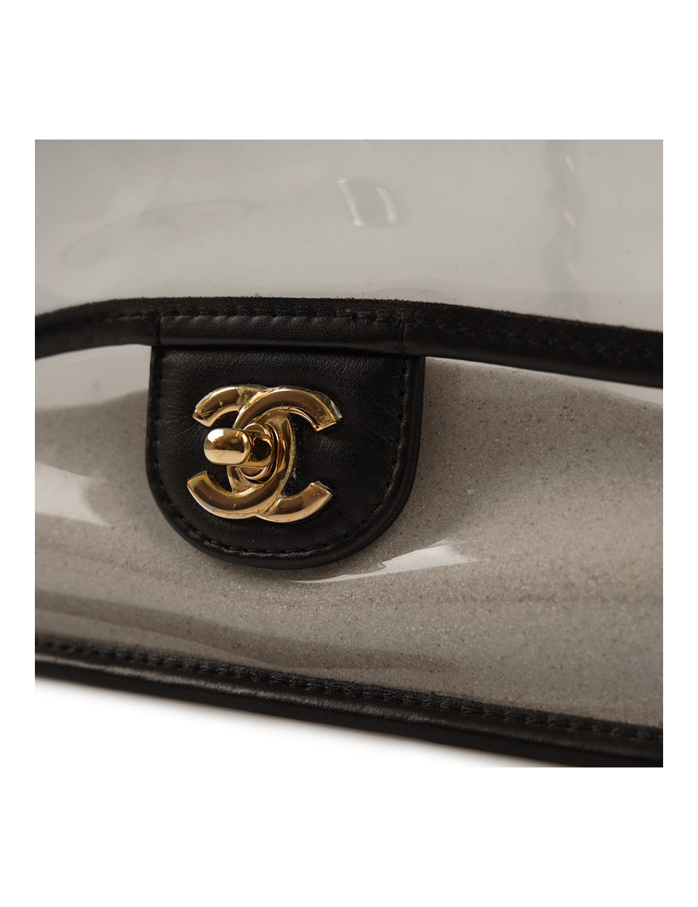 Sac sable transparent CHANEL saison 2019