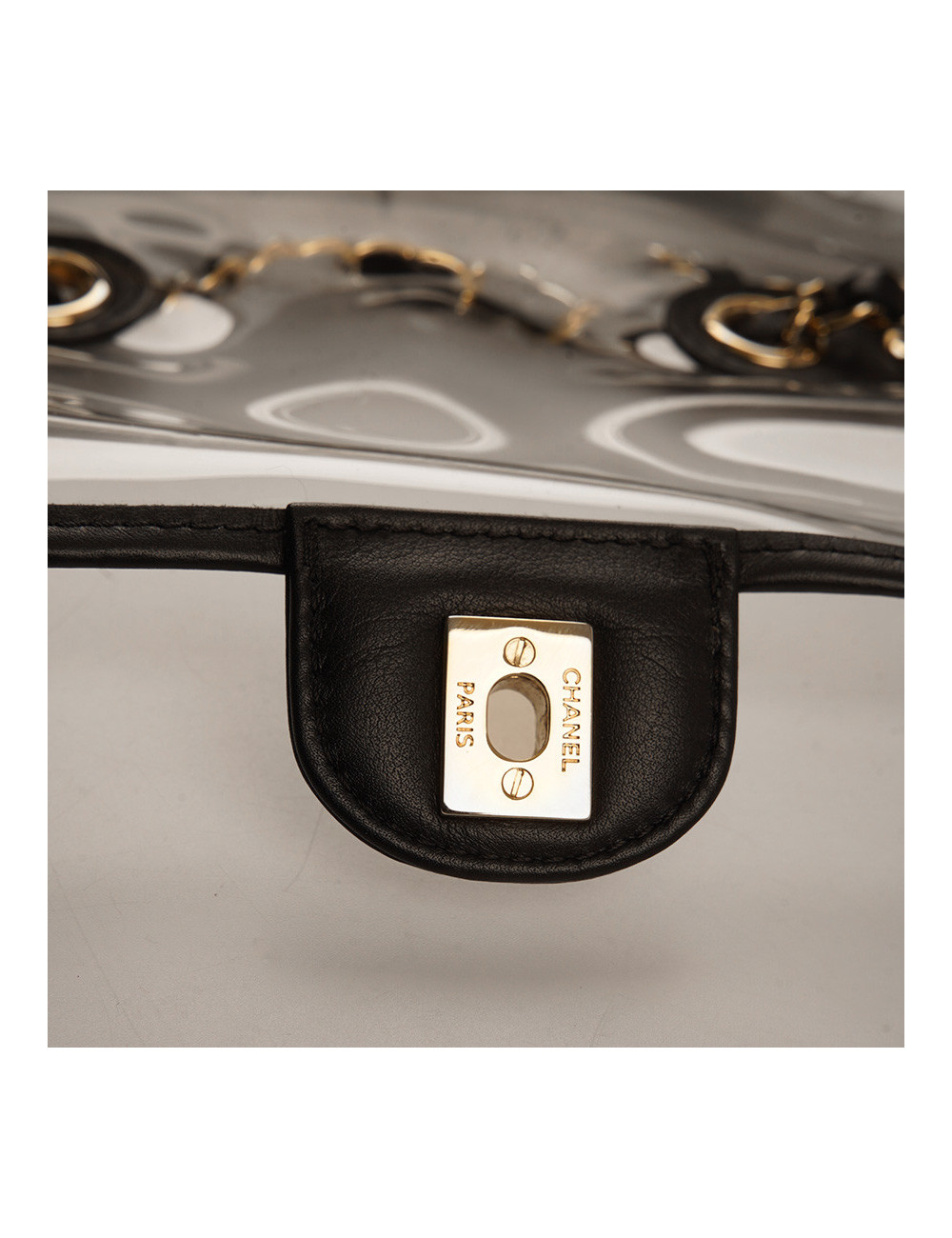 Sac sable transparent CHANEL saison 2019