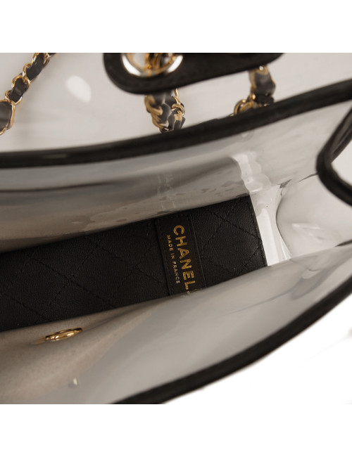 Sac sable transparent CHANEL saison 2019