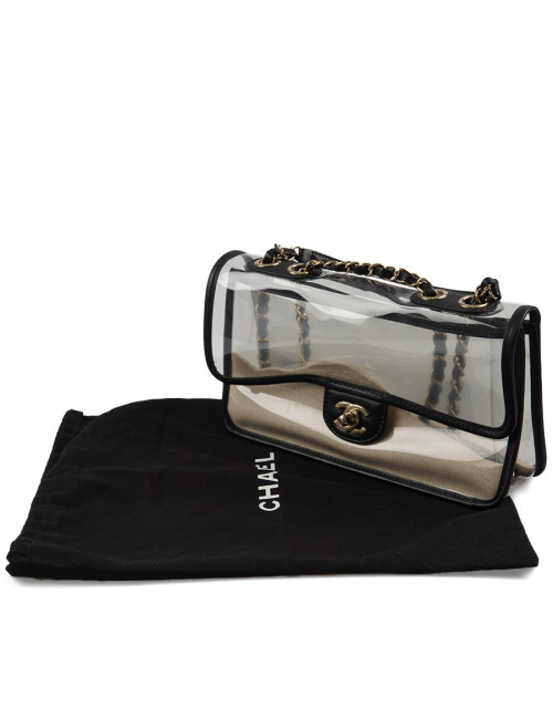 Sac sable transparent CHANEL saison 2019