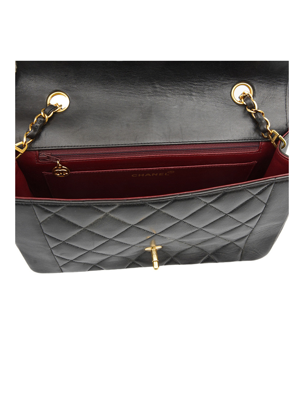 Sac medium Diana CHANEL noir