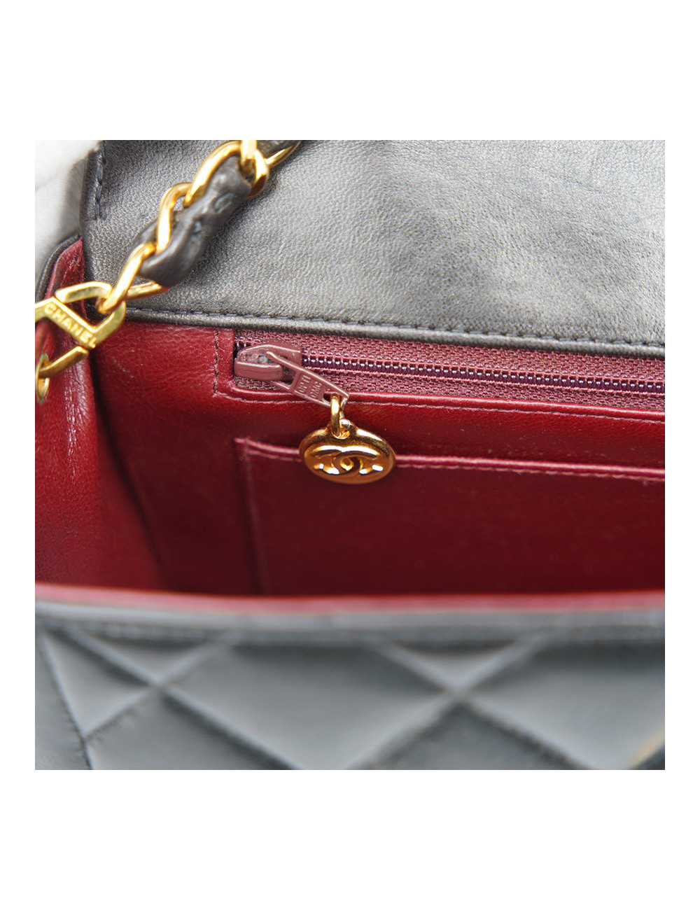 Sac medium Diana CHANEL noir