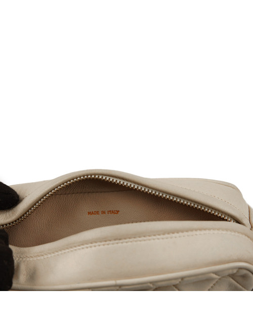 Sac vintage caméra CHANEL écru