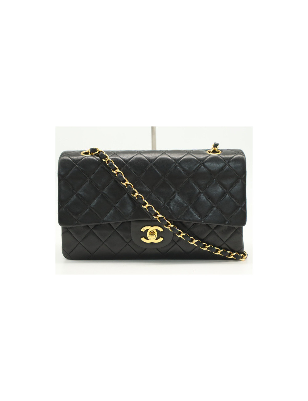 Double flap 25 CHANEL noir