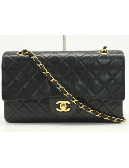 Double flap 25 CHANEL noir