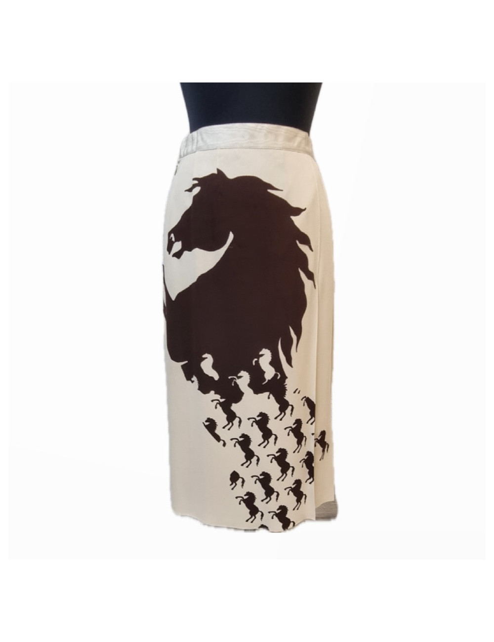 Jupe longue CHLOE T 40 écrue 