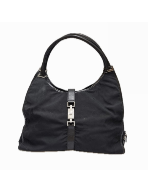 Sac Jackie GUCCI GM toile noire