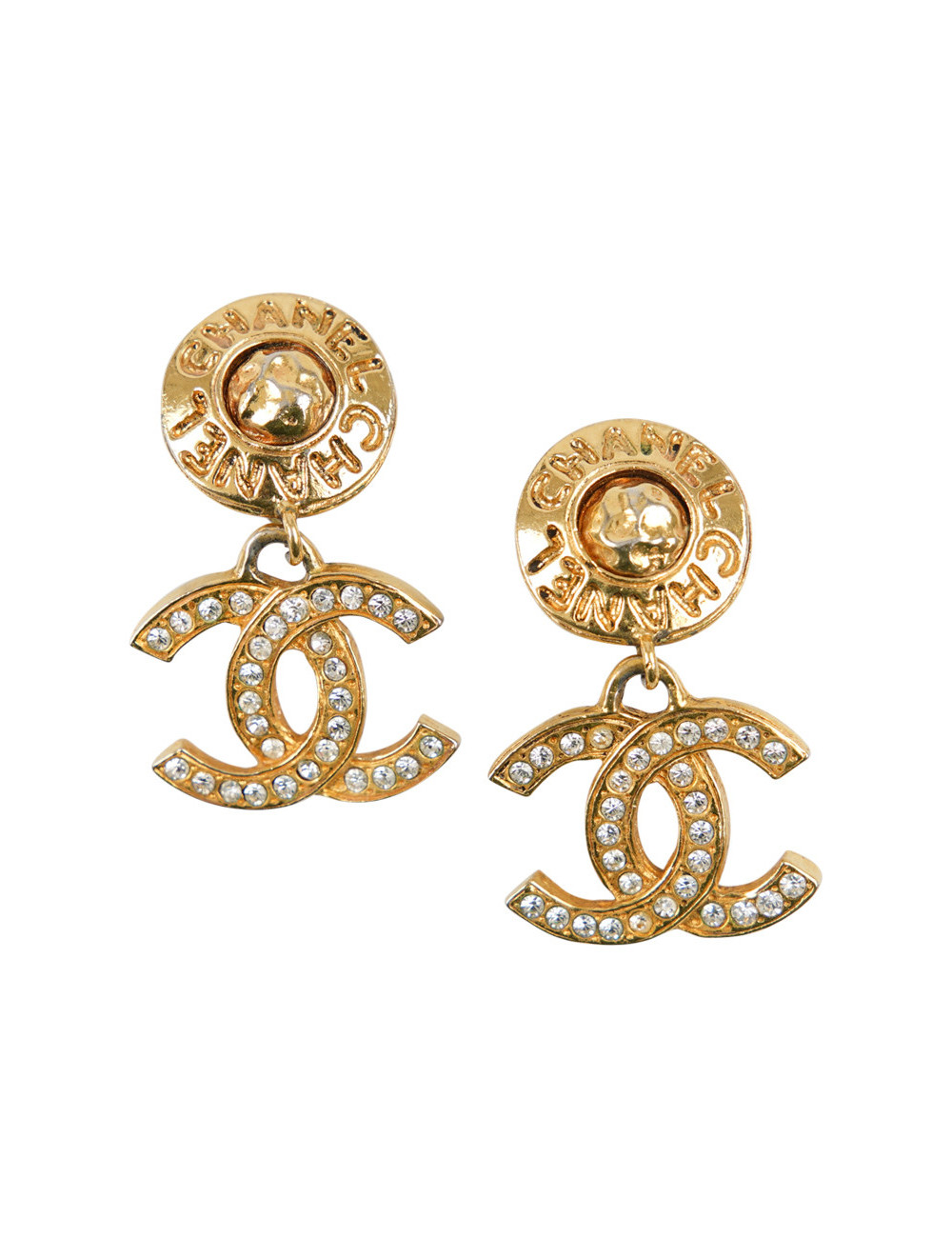 Clips nacrés CHANEL Vintage